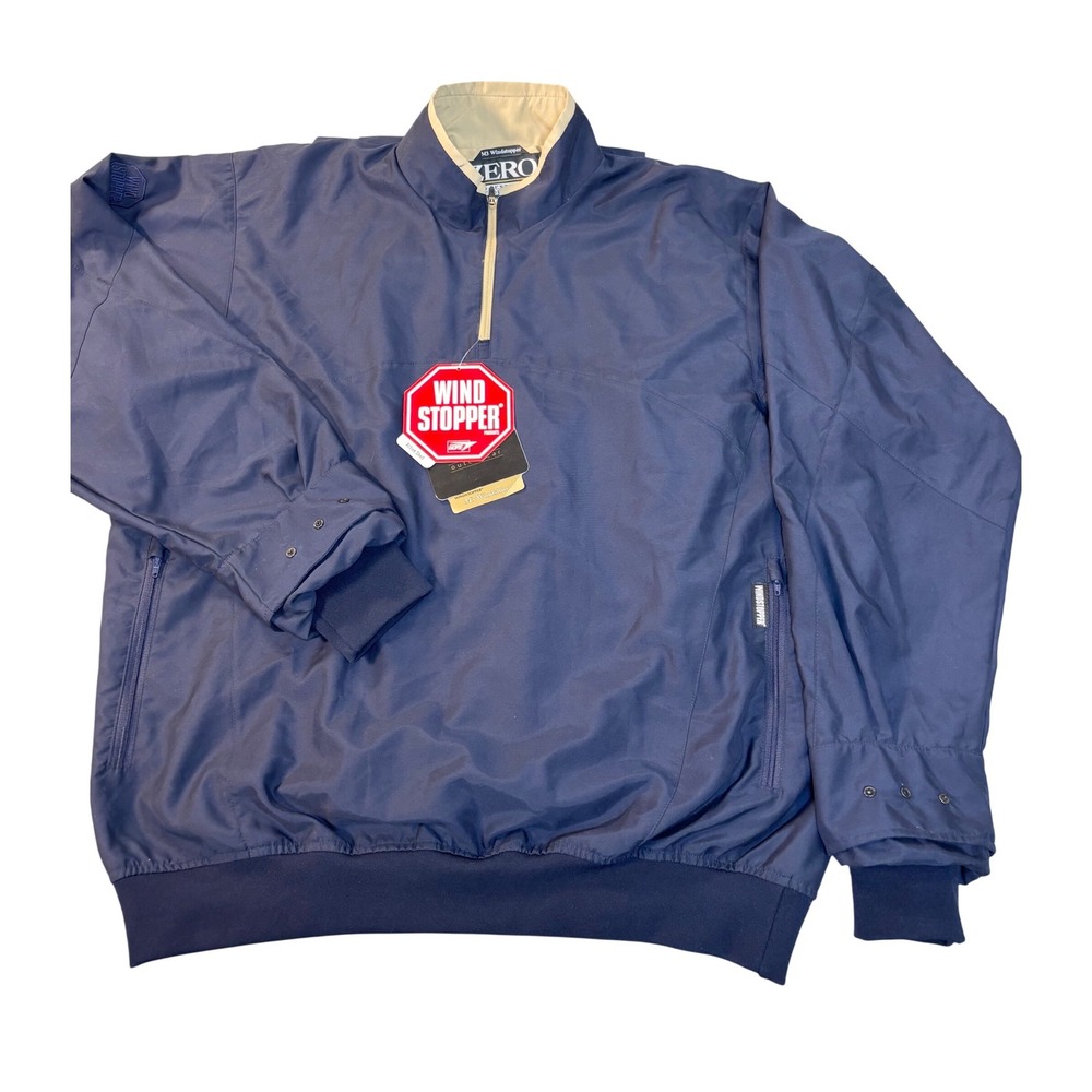 Zero Restriction Windstopper jacket Mens Large Blue‎ m3 winsstopperGolf